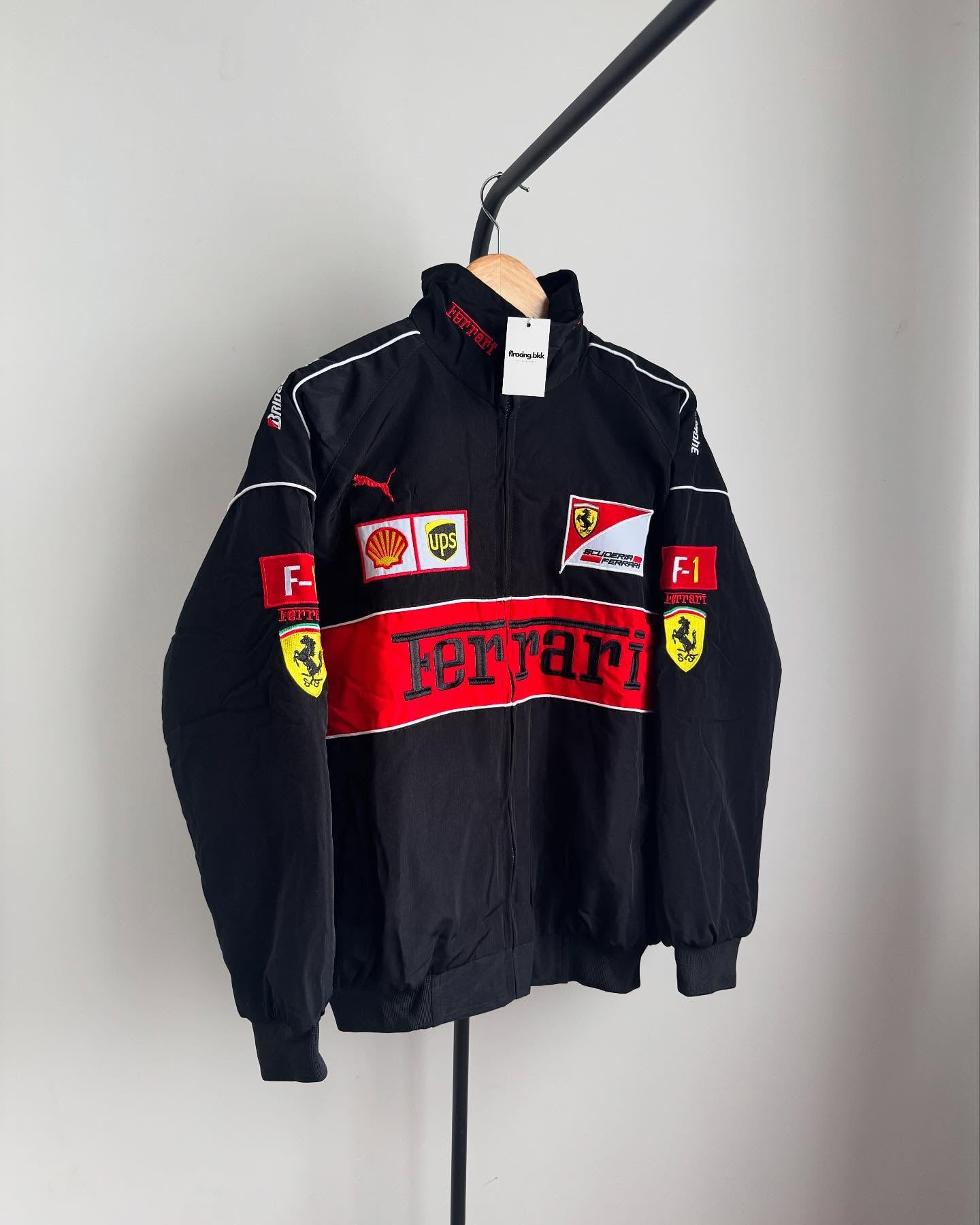 Ferrari Racing Jacket β Premium Scuderia F1 Fabric Edition | Street Wears