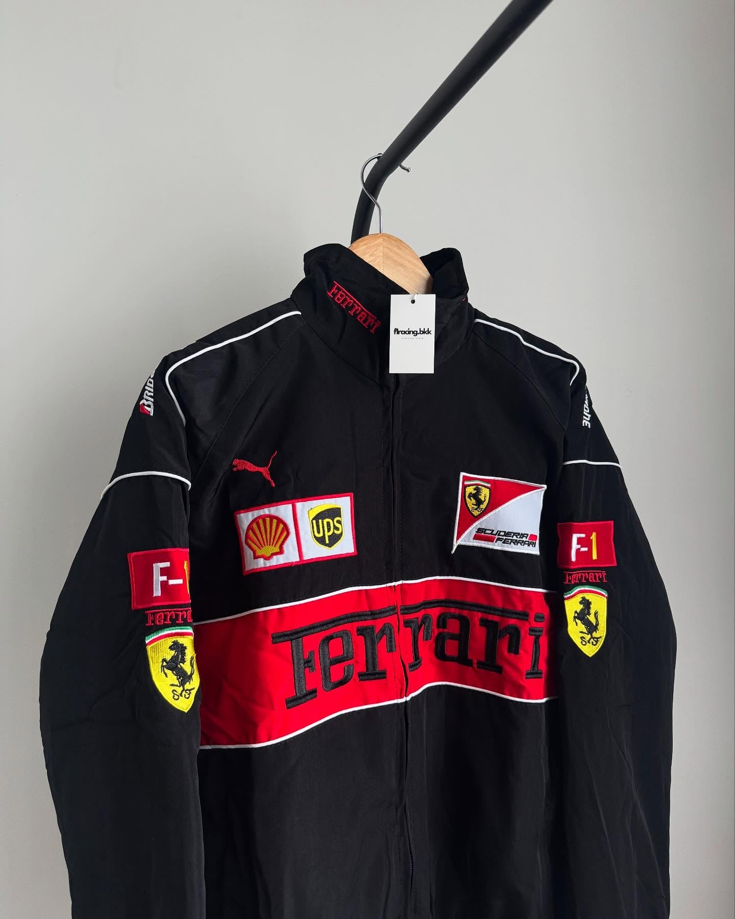 Ferrari Racing Jacket β Premium Scuderia F1 Fabric Edition | Street Wears