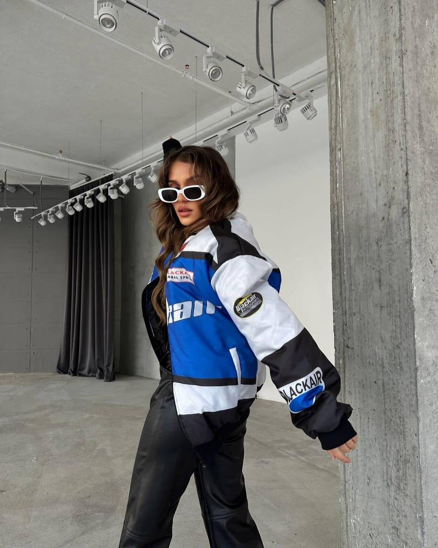 Blackair Racing Jacket β Streetwear Inspired by Speed and Power
