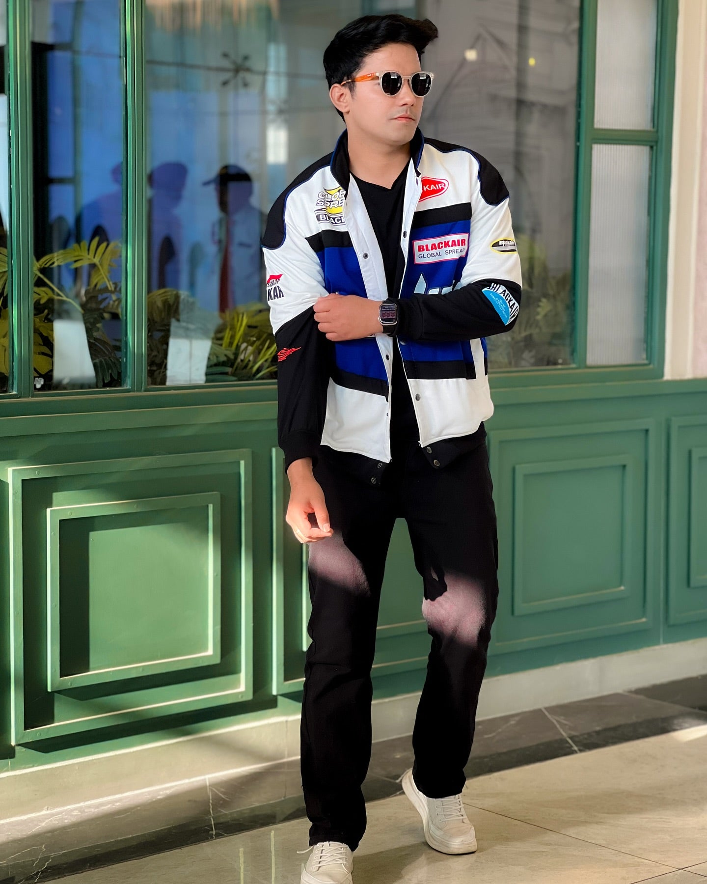 Blackair Racing Jacket β Iconic Streetwear for Speed Enthusiasts