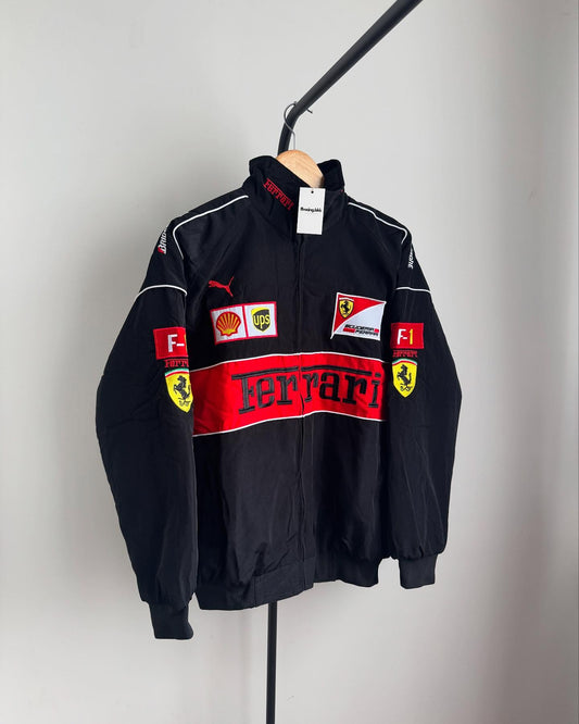 Ferrari Racing Jacket – Premium Scuderia F1 Fabric Edition | Street Wears