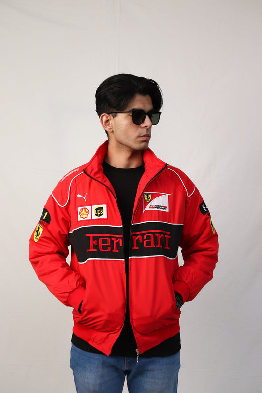 Ferrari F1 Jacket – Stylish Motorsports-Inspired Design